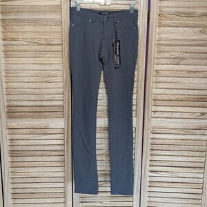 Dinamit Jeans Dark Gray Slim Skinny Fit Pants Size Med NWT